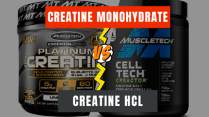 creatine monohydrate vs HCL