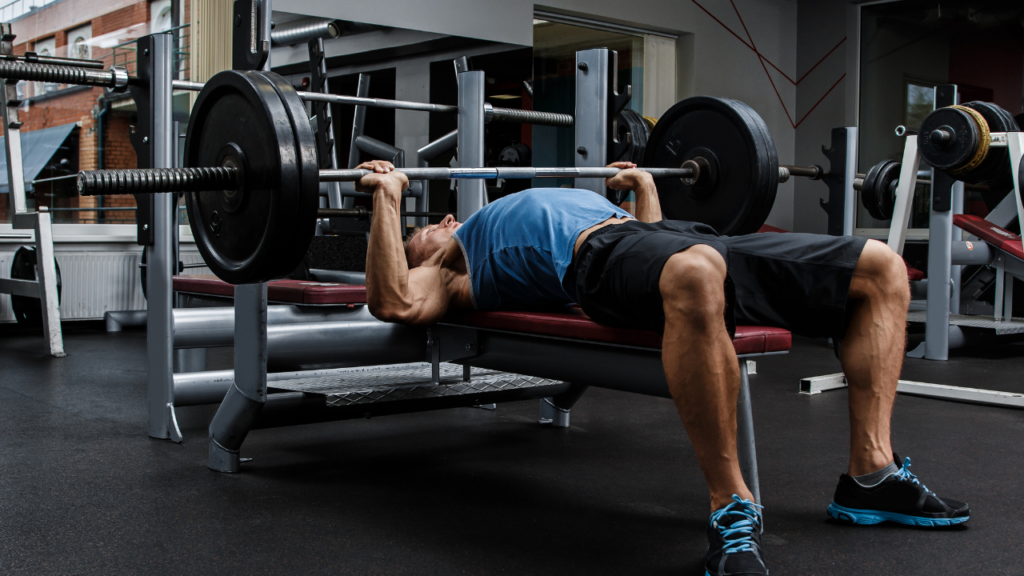 bench press is part of the 3 day push, pull, legs workout routine
