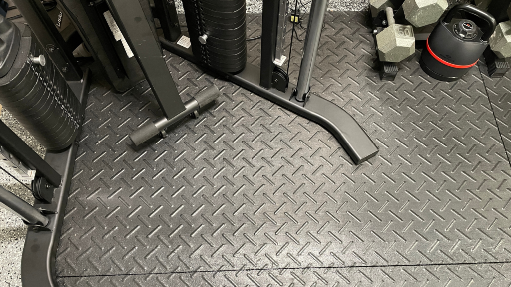 inspire fitness cable machine is compact and doesn't use a lot of floor space