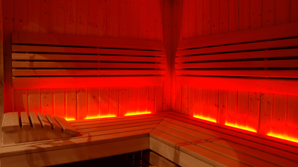 image of an infrared sauna