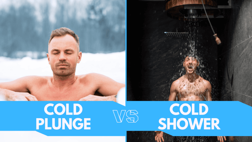 taking a cold plunge vs cold shower